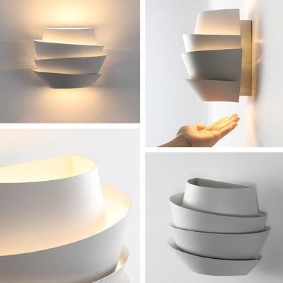 Nöfra Minimalistyczna Lampa Ścienna Led Double Face | Nowoczesne Oświetlenie