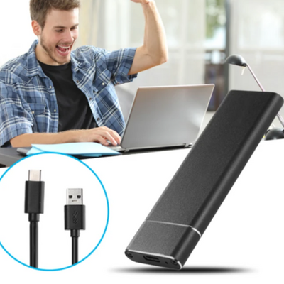 Zewnętrzny Dysk Twardy | Ultraszybka Pamięć Masowa Usb 3.2 Ssd