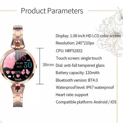 Beau Smartwatch | Wodoodporny Z Funkcjami Aktywności