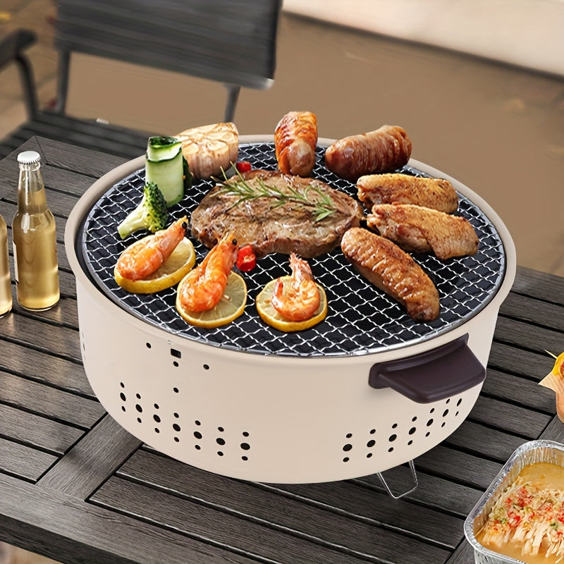 Troy Przenośny Kompaktowy Grill Elektryczny | Wygoda I Funkcjonalność