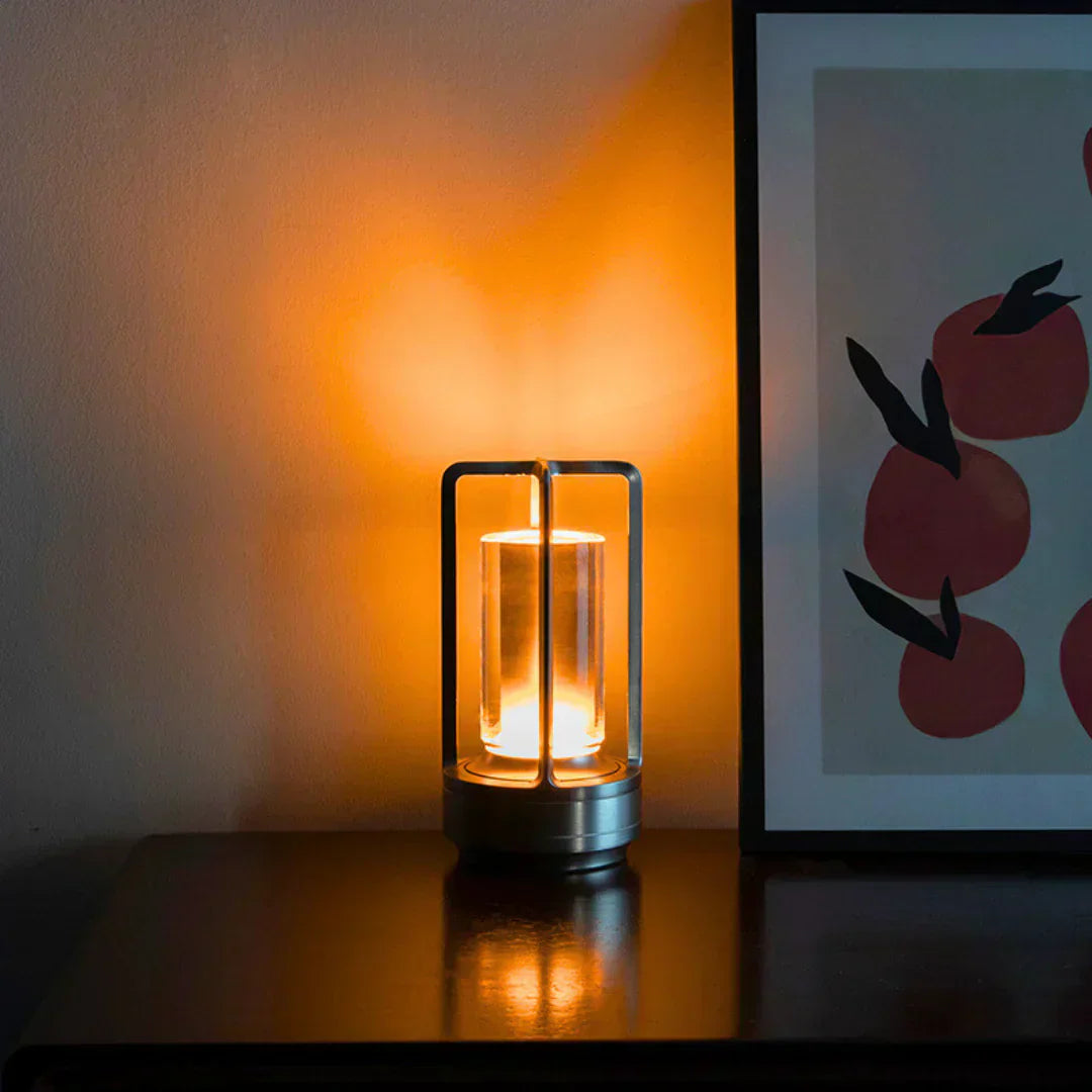 Monska Luksusowa Kryształowa Lampa Stołowa | Elegancki Design