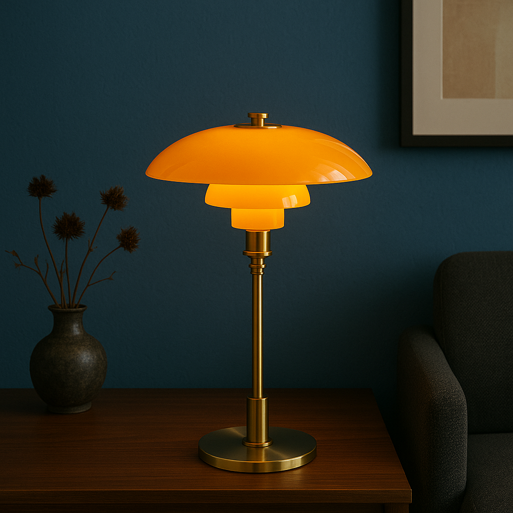 Aurivio Lampa Stołowa | W Stylu Retro
