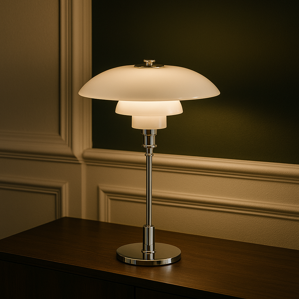 Aurivio Lampa Stołowa | W Stylu Retro