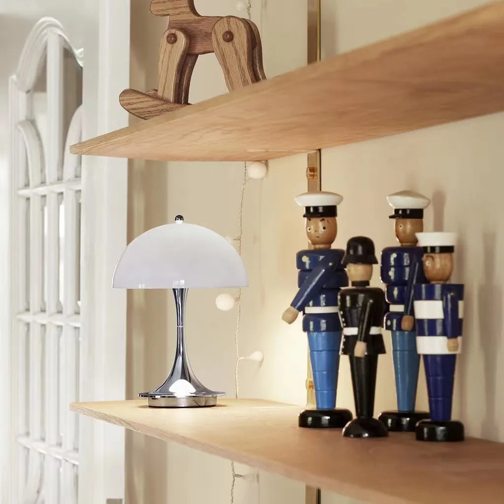 EclatéAura Lampa Stołowa Led | Urokliwa Lampa Bezprzewodowa