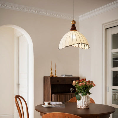 Clarella Lampa Wisząca | Stylowa Lampa Z Tkaniny Vintage