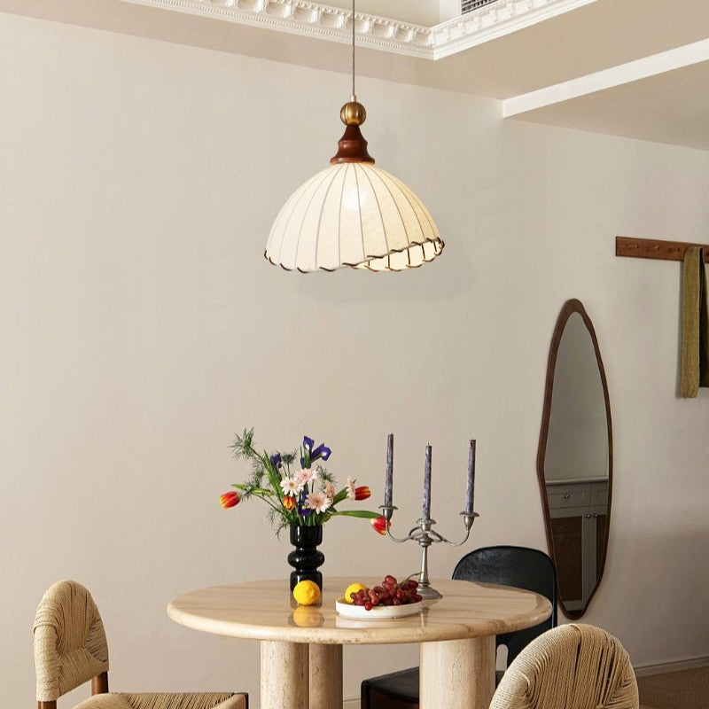 Clarella Lampa Wisząca | Stylowa Lampa Z Tkaniny Vintage