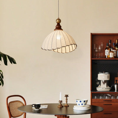 Clarella Lampa Wisząca | Stylowa Lampa Z Tkaniny Vintage