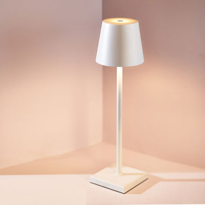 Bezprzewodowa Lampa Stołowa Led | Nowoczesne Oświetlenie Metalowe