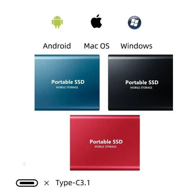 Ultraszybki Dysk Ssd 128 Tb | Wytrzymały Przenośny Dysk Półprzewodnikowy