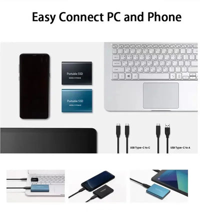 Ultraszybki Dysk Ssd 128 Tb | Wytrzymały Przenośny Dysk Półprzewodnikowy