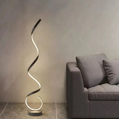 Lampa Podłogowa Sorelia | Nowoczesna Lampa Do Salonu Ściemnialne Led Z Pilotem
