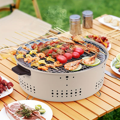 Troy Przenośny Kompaktowy Grill Elektryczny | Wygoda I Funkcjonalność