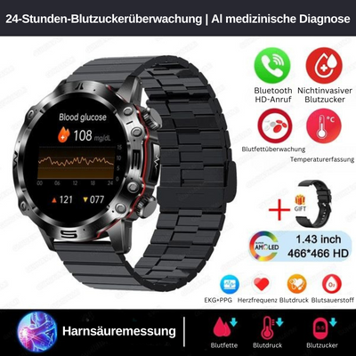 Luke | Smartwatch z Funkcjami Aktywności i Powiadomień