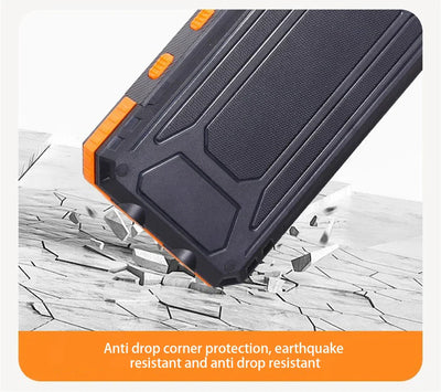 Dean Powerbank Solarny | Pro Z Wbudowaną Latarką Led