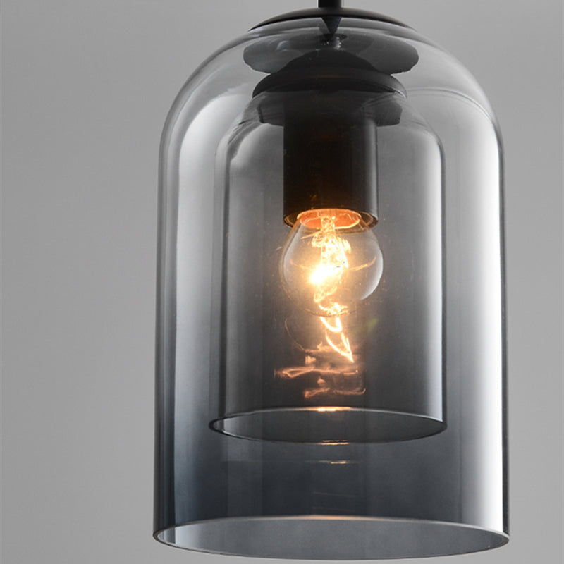 Belluno Lampa Wisząca | Elegancka Lampa Z Przezroczystego Szkła